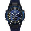 Casio Edifice Sospensione 50. Jahrestag Limited Edition blaues Zifferblatt robuste Solar ECB-2000SS-2A 100M Herrenuhr