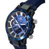 Casio Edifice Sospensione 50. Jahrestag Limited Edition blaues Zifferblatt robuste Solar ECB-2000SS-2A 100M Herrenuhr