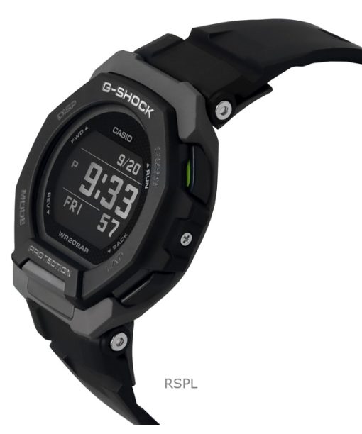 Casio G-Shock G-Squad Digital Smartphone Link Biobasiertes Harzquarz GBD-300-1 200M Herrenuhr