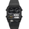 Citizen Analog Digital Dual Time Edelstahl Schwarzes Zifferblatt Quarz JG2105-93E Herrenuhr