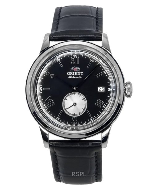 Orient Classic Bambino Version 2 Lederarmband schwarzes Zifferblatt Automatik RA-AP0101B Herrenuhr