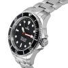 Ratio FreeDiver Saphir Edelstahl schwarzes Zifferblatt Automatik RTF041 200M Herrenuhr