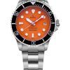 Ratio FreeDiver Saphir-Edelstahl-Orange-Zifferblatt Automatik RTF045 200M Herrenuhr