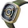 Sevenfriday M-Serie NFC-fähiges Lederarmband braunes Zifferblatt Automatik M2/05 SF-M2-05 Herrenuhr