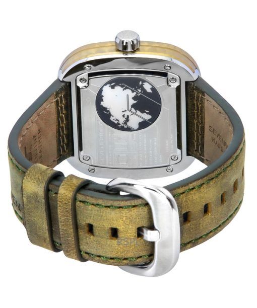 Sevenfriday M-Serie NFC-fähiges Lederarmband braunes Zifferblatt Automatik M2/05 SF-M2-05 Herrenuhr