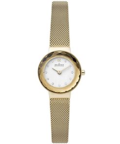 Überholte Skagen Leonora SKW2800 Diamant-Akzente Quarz-Damenuhr