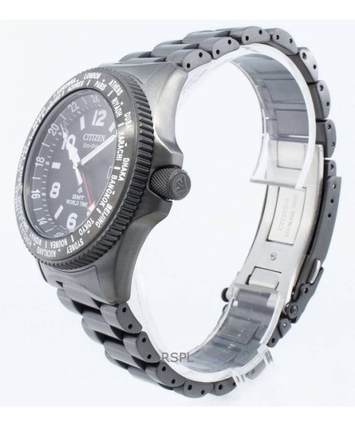 Überholte Citizen Promaster Eco-Drive Taucheruhr BJ7107-83E 200M Herrenuhr