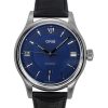 Oris Classic Date Lederarmband blaues Zifferblatt Automatik 01 733 7719 4075-07 5 20 35 Herrenuhr