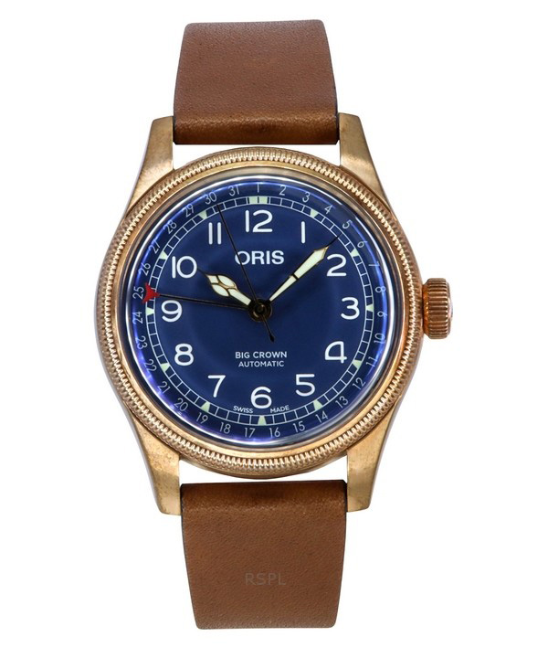 Oris Big Crown Bronze Pointer Date Blaues Zifferblatt Automatik 01 754 7741 3165 07 5 20 58BR Herrenuhr