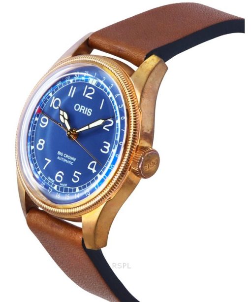 Oris Big Crown Bronze Pointer Date Blaues Zifferblatt Automatik 01 754 7741 3165 07 5 20 58BR Herrenuhr