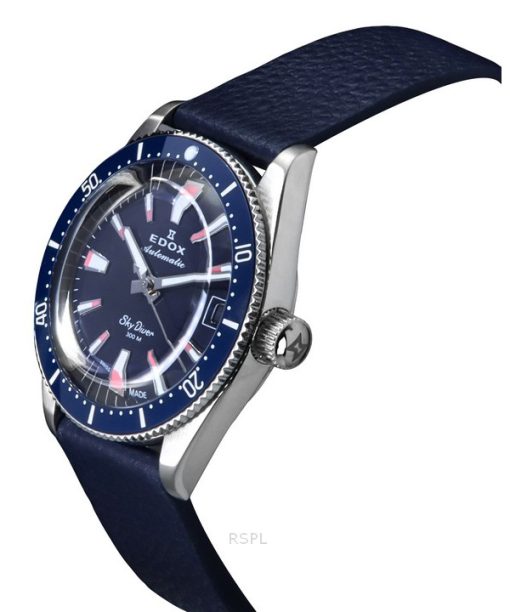 Edox Skydiver Limited Special Blue Dial Automatik Taucheruhr 80131 3BUC BUICO 300M Herrenuhr mit extra Armband