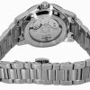 Bulova Marine Star Edelstahl Open Heart blaues Zifferblatt Automatik 98L317 100M Damenuhr