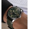 AVI-8 Spitfire Smith Reading Lederarmband grünes Zifferblatt Automatik AV-4090-03 Herrenuhr