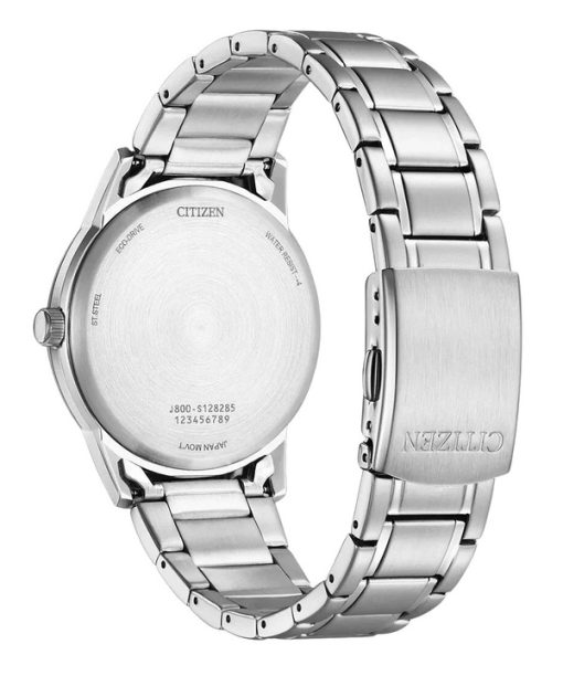 Citizen Eco-Drive Edelstahl blaues Zifferblatt AW0100-86L Herrenuhr