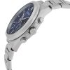 Citizen Eco-Drive Chronograph Edelstahl Blaues Zifferblatt CA4590-81L 100M Herrenuhr