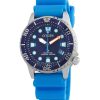 Citizen Promaster Dive Polyurethan-Armband blaues Zifferblatt Eco-Drive EO2028-06L 200M Herrenuhr