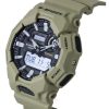 Casio G-Shock Analog-Digital-Armband aus biobasiertem Harz, schwarzes Zifferblatt, Quarz GA-010-5A 200M Herrenuhr