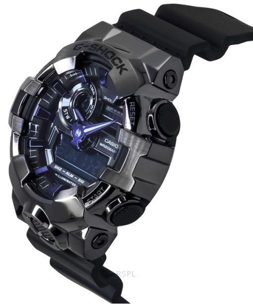 Casio G-Shock G-Steel Analog-Digital-Harzarmband graues Zifferblatt Quarz GM-700P-6A 200M Herrenuhr