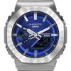 Casio G-Shock Analog Digital Vollmetall Smartphone Link Blaues Zifferblatt Solar GM-B2100AD-2A 200M Herrenuhr