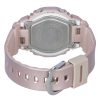 Casio G-Shock Analog-Digital-Armband aus biobasiertem Harz, rosa Zifferblatt, Quarz GMA-P2100ST-4A 200M Damenuhr