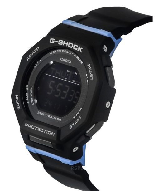 Casio G-Shock G-Squad Digital Smartphone Link Biobasiertes Harzarmband Quarz GMD-B300-1 200M Damenuhr