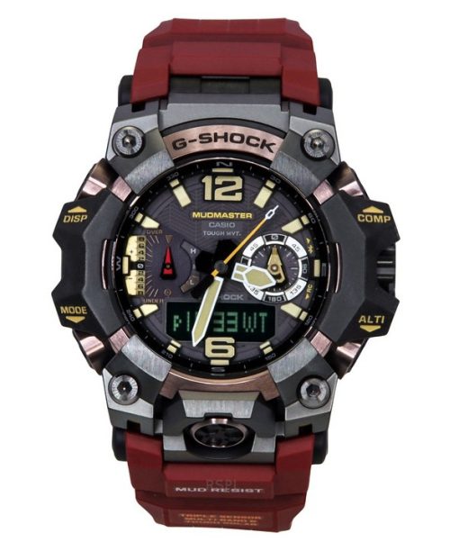 Casio G-Shock Master Of G-Land Mudmaster Analog Digital Smartphone Link Schwarzes Zifferblatt Solar GWG-B1000-1A4 200M Herrenuhr