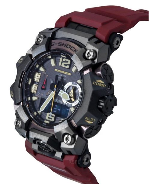 Casio G-Shock Master Of G-Land Mudmaster Analog Digital Smartphone Link Schwarzes Zifferblatt Solar GWG-B1000-1A4 200M Herrenuhr