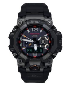 Casio G-Shock Master Of G-Land Mudmaster Analog Digital Smartphone Link Schwarzes Zifferblatt Solar GWG-B1000EC-1A 200M Herrenuh