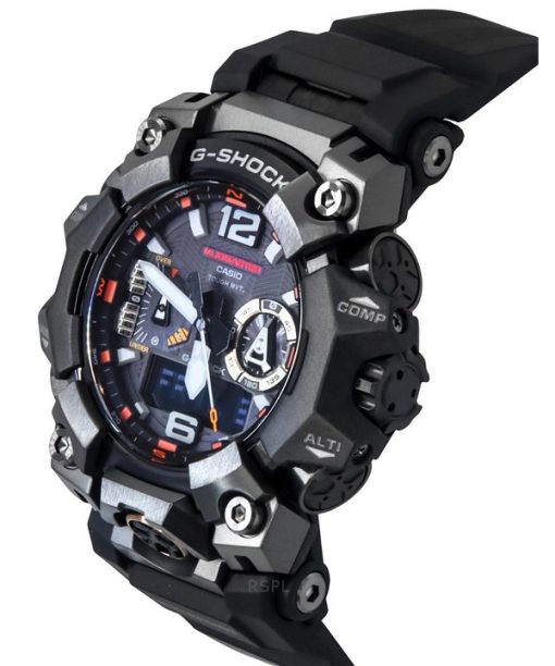 Casio G-Shock Master Of G-Land Mudmaster Analog Digital Smartphone Link Schwarzes Zifferblatt Solar GWG-B1000EC-1A 200M Herrenuh