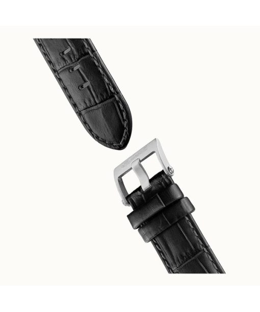 Ingersoll The Arc Mondphase Lederarmband Schwarzes Skelett-Zifferblatt Automatik I16001 Herrenuhr