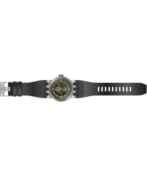 Invicta DNA Silikonarmband Grau und Schwarz Multifunktions-Zifferblatt Quarz 44225 100M Herrenuhr