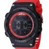 Invicta Racing Digital Chronograph Polyurethan Armband schwarzes Zifferblatt Quarz 47528 100M Herrenuhr