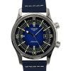 Longines Legend Diver Lederarmband blaues Zifferblatt Automatik L3.774.4.90.2 300M Herrenuhr