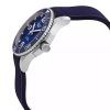 Longines Hydroconquest Kautschukarmband Sunray blaues Zifferblatt automatische Taucheruhr L3.781.4.96.9 300M Herrenuhr