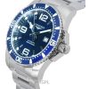 Longines HydroConquest Sunray Blue mit Super-LumiNova-Zifferblatt Automatische Taucheruhr L3.841.4.96.6 300M Herrenuhr