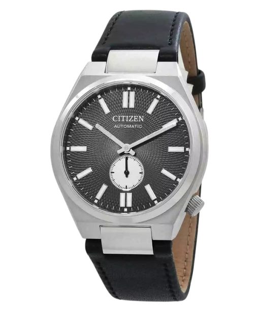 Citizen Tsuyosa Kleine Sekunde Lederarmband Graues Zifferblatt Automatik NK5010-01H Herrenuhr