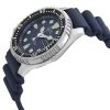 Citizen Promaster Gummiarmband blaues Zifferblatt automatische Taucheruhr NY0040-17L 200M Herrenuhr