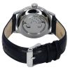 Orient Classic Bambino Version 2 Kleine Sekunde Schwarzes Lederarmband Silbernes Zifferblatt Automatik RA-AP0104S Herrenuhr