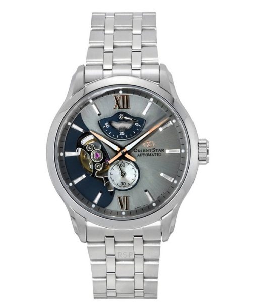 Orient Star Contemporary Limited Edition Open Heart graues Zifferblatt Automatik RE-AV0B09N 100M Herrenuhr