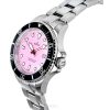 Ratio FreeDiver Saphir Edelstahl Candy Pink Zifferblatt Quarz RTFL809 200M Damenuhr