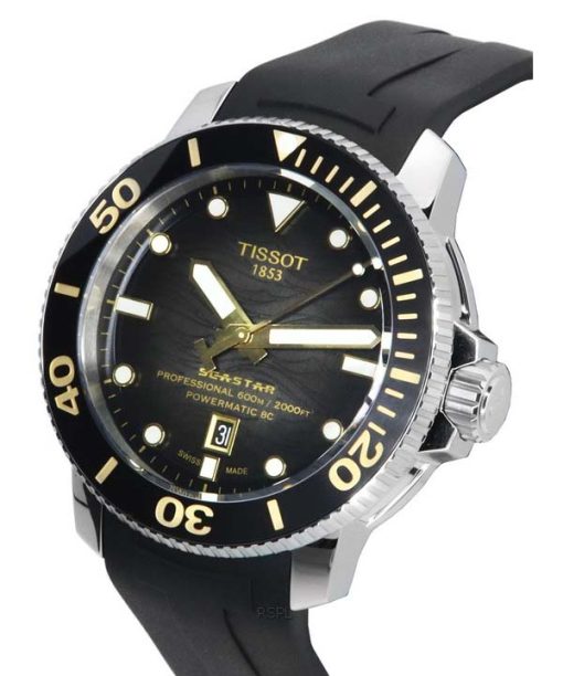 Tissot T-Sport Seastar 2000 Professional Powermatic 80 Diver&#39,s T120.607.17.441.01 T1206071744101 600M Herrenuhr