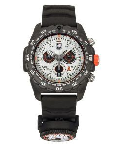 Luminox Bear Grylls Survival Master Gummiarmband silbernes Zifferblatt Quarz Taucheruhr XB.3748 300M Herrenuhr