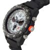 Luminox Bear Grylls Survival Master Gummiarmband silbernes Zifferblatt Quarz Taucheruhr XB.3748 300M Herrenuhr