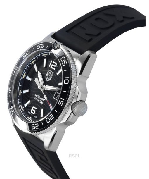 Luminox Pacific Diver Kautschukarmband schwarzes Zifferblatt Automatik XS.3101 200M Herrenuhr