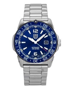 Luminox Pacific Diver Edelstahl blaues Zifferblatt Automatik XS.3104 200M Herrenuhr