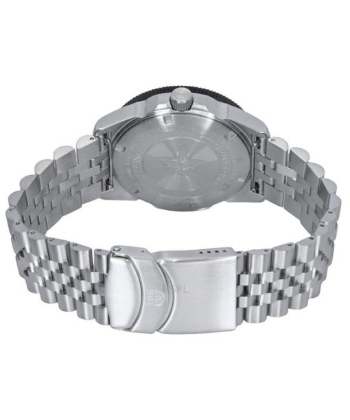 Luminox Pacific Diver Ripple Edelstahl schwarzes Zifferblatt Quarz XS.3122M.1 200M Herrenuhr