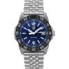 Luminox Pacific Diver Ripple Edelstahl blaues Zifferblatt Quarz XS.3123M.SET.1 200M Herrenuhr mit zusätzlichem Armband