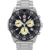 Luminox Pacific Diver Chronograph Edelstahl schwarzes Zifferblatt Quarz XS.3150.M 200M Herrenuhr