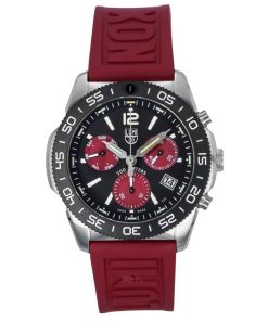 Luminox Pacific Diver Chronograph Kautschukarmband schwarzes Zifferblatt Quarz XS.3155.1.SET 200M Herrenuhr