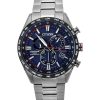 Citizen Funk-Chronograph Super Titanium Blaues Zifferblatt Eco-Drive CB5945-85L 100M Herrenuhr